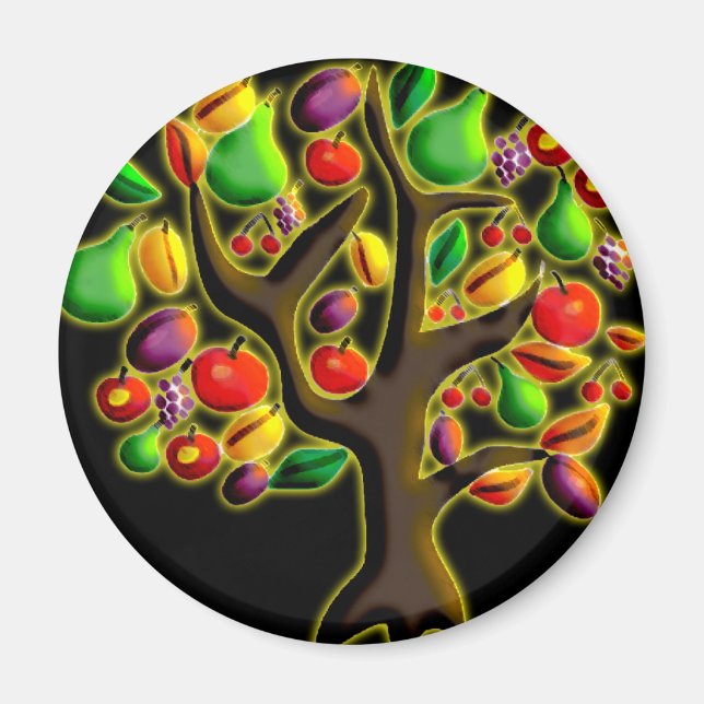 Tu Bishvat Magnet (Front)