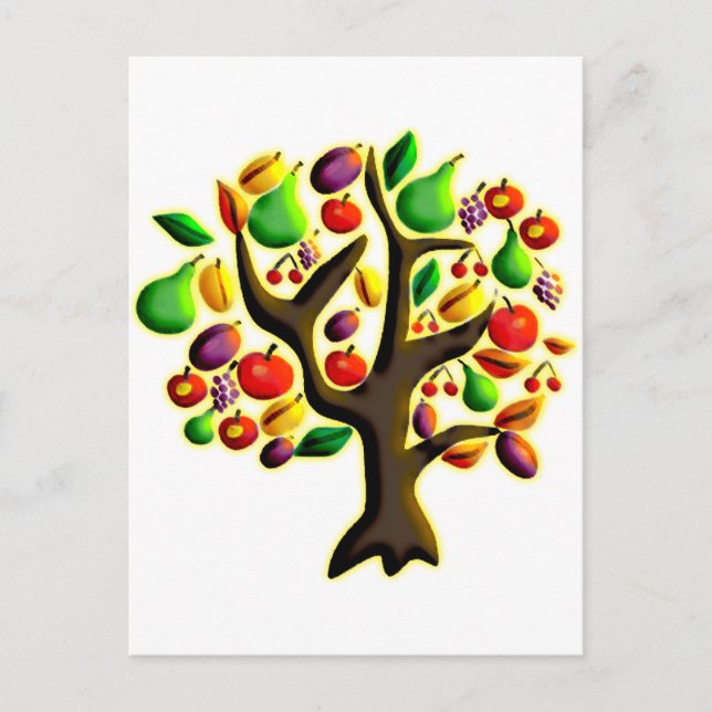 Tu Bishvat Postcard (Front)