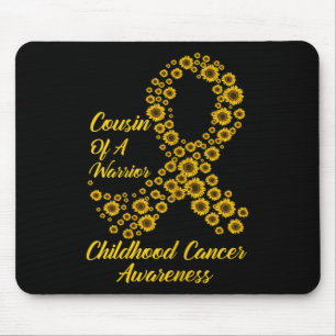 Tu Childhood Cancer Awareness Month Costume Cousin Mouse Pad