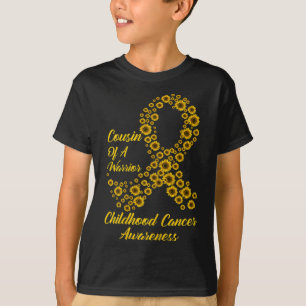 Tu Childhood Cancer Awareness Month Costume Cousin T-Shirt