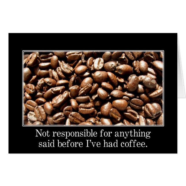 Tu devrais attendre que j'aie pris une tasse de ca (Devant horizontal)