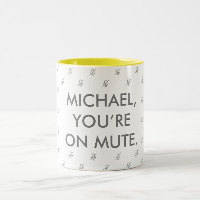 Tu es en route| Mug de cadeaux de nom personnalisé (Centre)