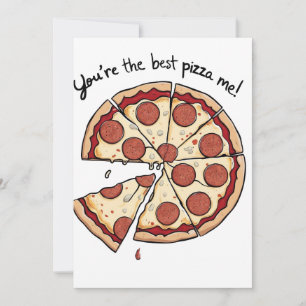 Tu es la meilleure pizza que je personnalise carte
