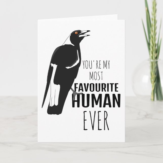 Tu es ma carte humaine préférée (Devant)