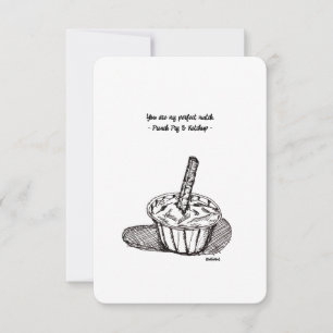 Tu Es Ma Correspondance Parfaite, Carte Plat