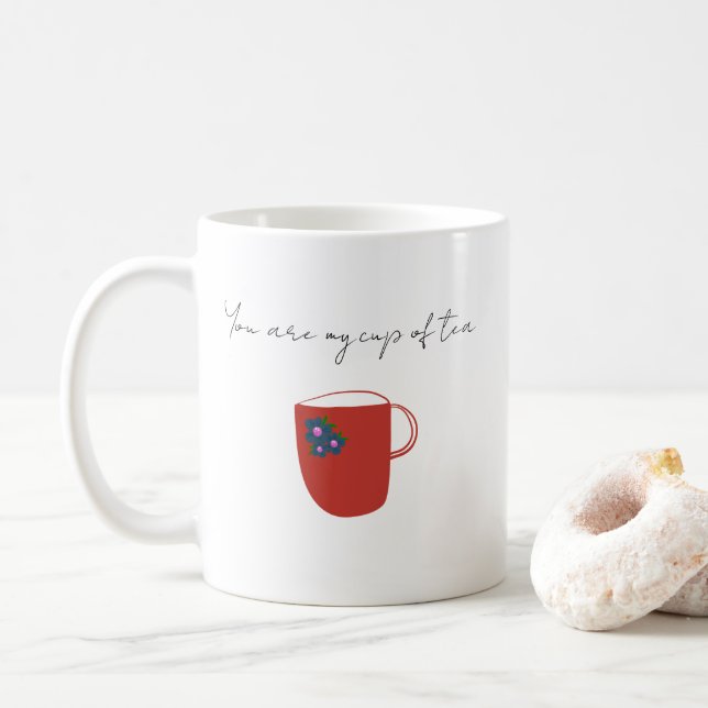 Tu es ma tasse de thé (Avec donut)