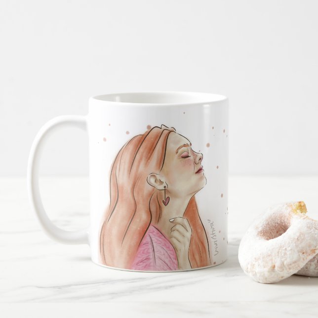 Tu es Precious Mug | Blanc et éclat (Avec donut)