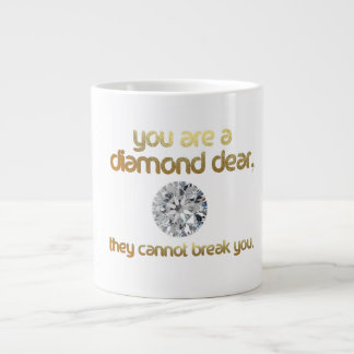 TU ES UN DIAMANT CHER.... JUMBO MUG