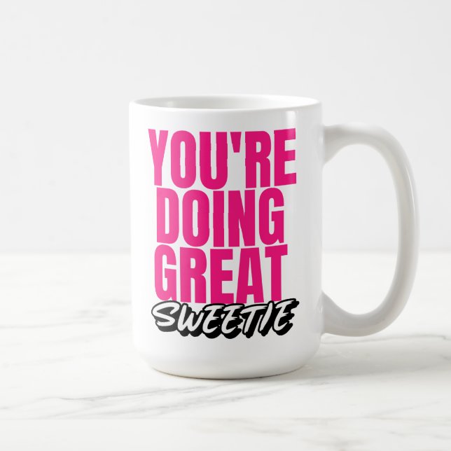 Tu fais du super gentil ! Café Mug (Droite)