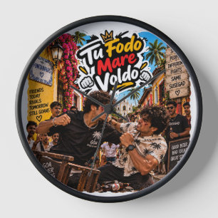 Tu Fodo Mare Voldo — Friends Today Rivals Still Go Clock