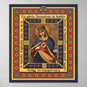 Tu gloria Jerusalem Pictura Poster