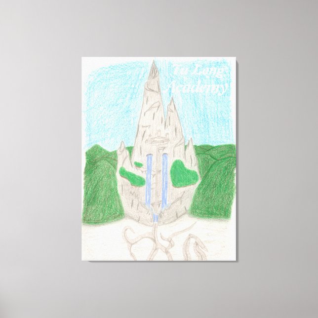 Tu Long Academy (with name_english) Canvas Print (Front)