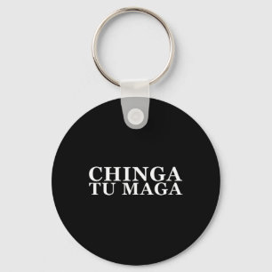 Tu Maga Anti Trump Mexican Spanish Latin Word Keychain