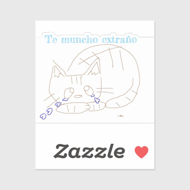 tu manques ton autocollant (Feuille)