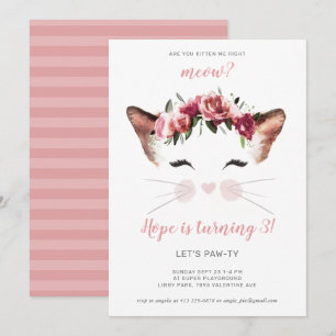 tu m'as donné une invitation d'anniversaire