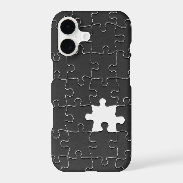 Tu Me Complètes Puzzle Romantique Noir et Blanc (Verso)