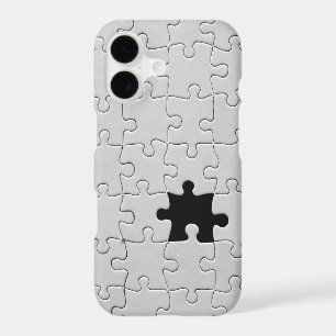 Tu Me Complètes Romantique Noir et Blanc Puzzle