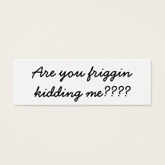 Tu me fais des frissons ?