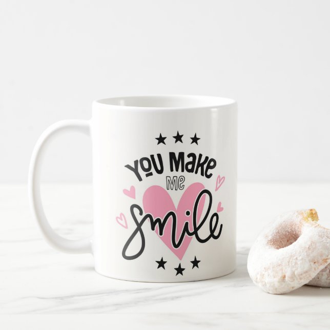 Tu Me Fais Smile Mug (Avec donut)