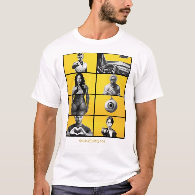 Tu me rends fou, mais je t'aime. T-shirt (Devant)