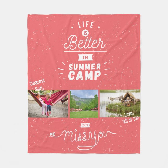 Tu nous manque couverture de camp (Devant)