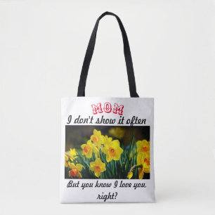 Tu sais que je t'aime Sac fourre-tout