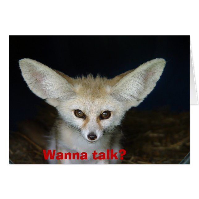 Tu veux parler ? (Devant horizontal)