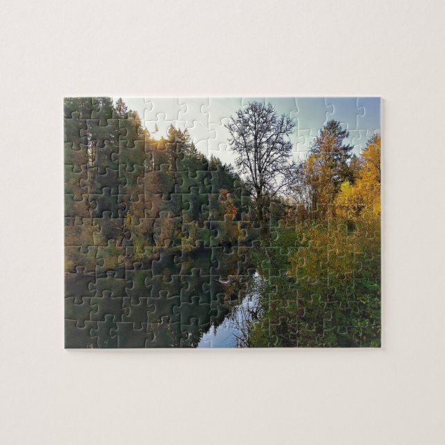 Tualatin River, OR Jigsaw Puzzle (Horizontal)