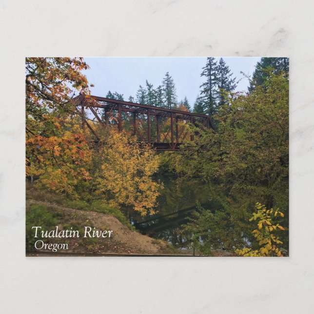 Tualatin River, OR Postcard (Front)