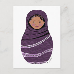 Tuareg Matryoshka Postcard