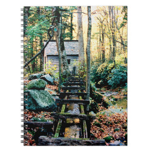 Tub Mill Bathed in Sunshine Notebook
