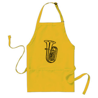 Tuba Adorned Apron