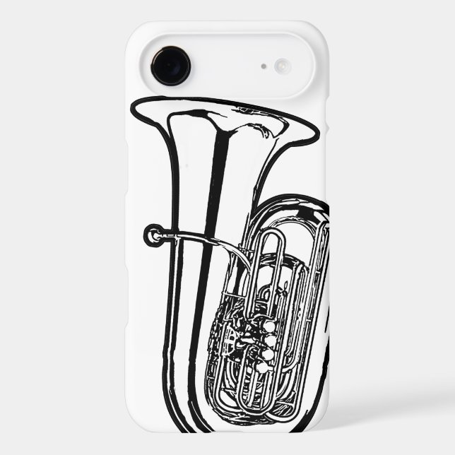 Tuba Adorned iPhone 6 case (Back)