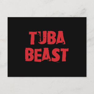 Tuba Beast Postcard