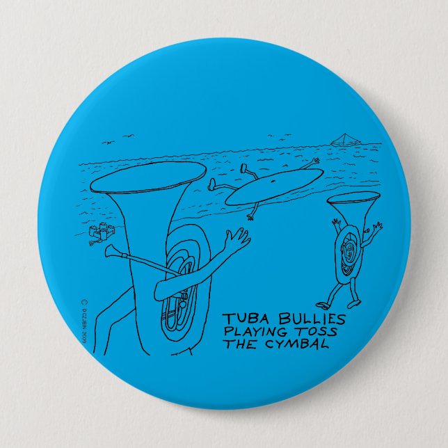 Tuba Bullies Button (Front)