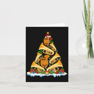 Tuba Christmas Tree Lights Tuba Music Lover Musica Card