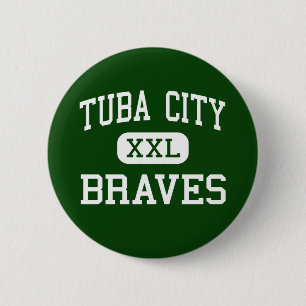 Tuba City - Braves - Junior - Tuba City Arizona 2 Inch Round Button