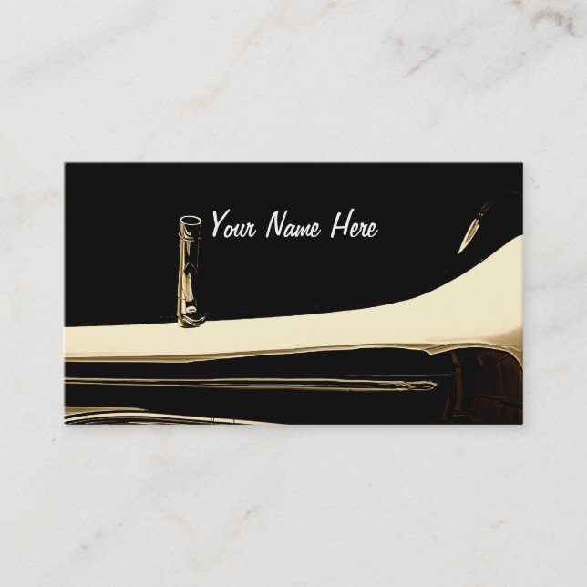 Tuba Euphonium Business Cards (Front)