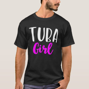 Tuba Girl Player Women  Cute T-Shirt