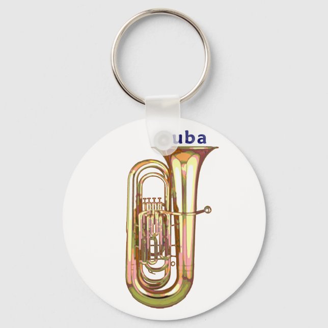 Tuba Keychain (Front)