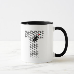 Tuba Letter T Mug