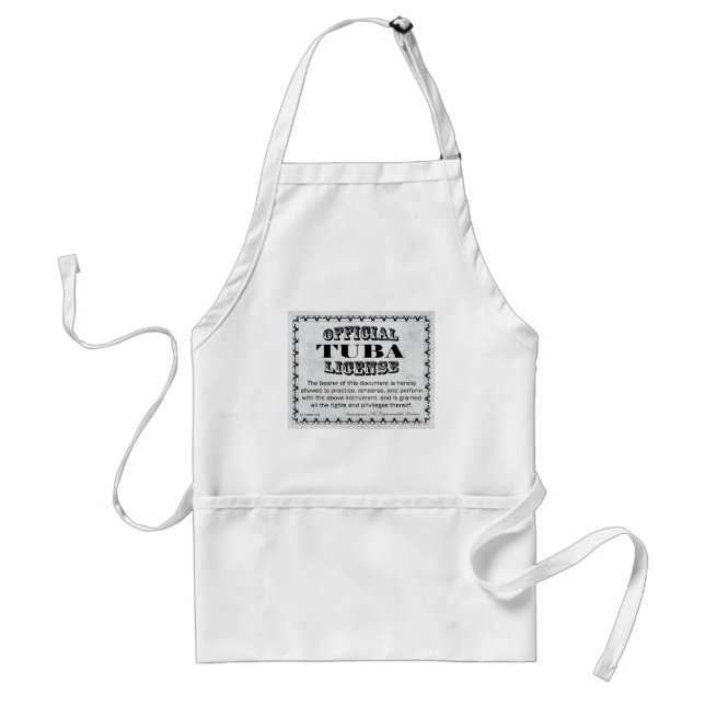 Tuba License Standard Apron (Front)