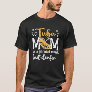 Tuba Mom Definition Tubist Mom of A Tuba Player Mo T-Shirt