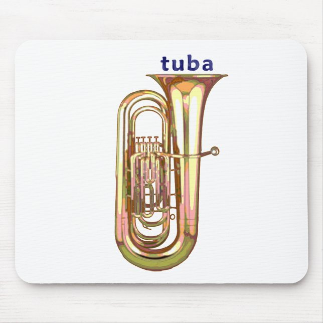 Tuba Mouse Pad (Front)