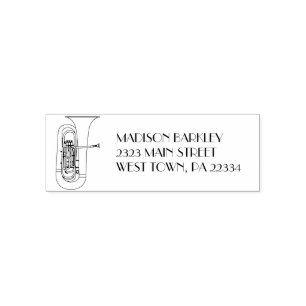 Tuba Musician Band Teacher Self-inking Stamp