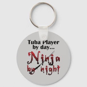 Tuba Player by Day... Keychain