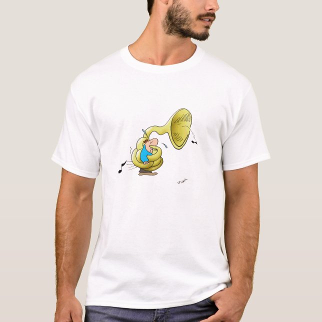 Tuba Player T-Shirt (Front)