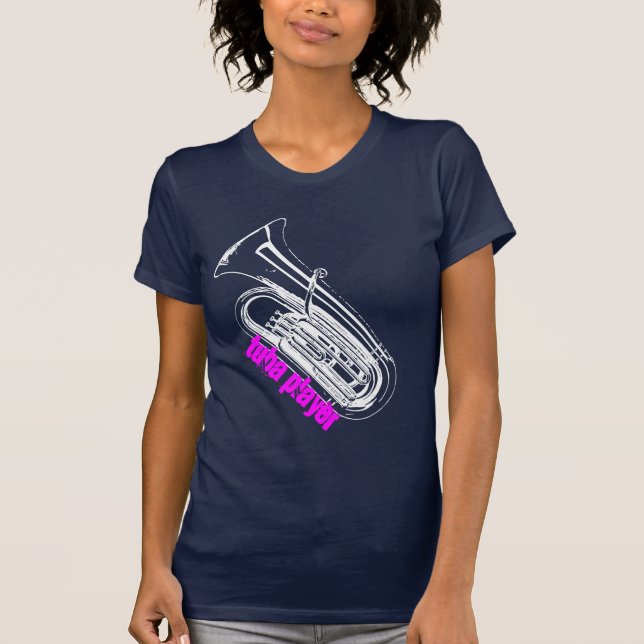 Tuba Player T-shirt (Front)