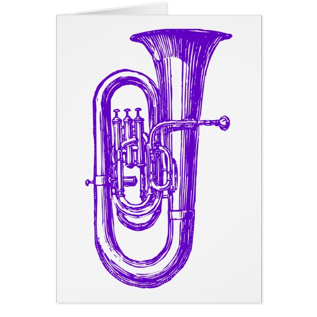 Tuba pourpre (Devant)