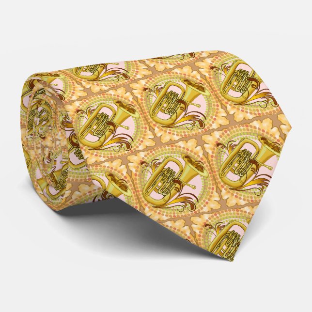 Tuba Rhythm Tie (Rolled)